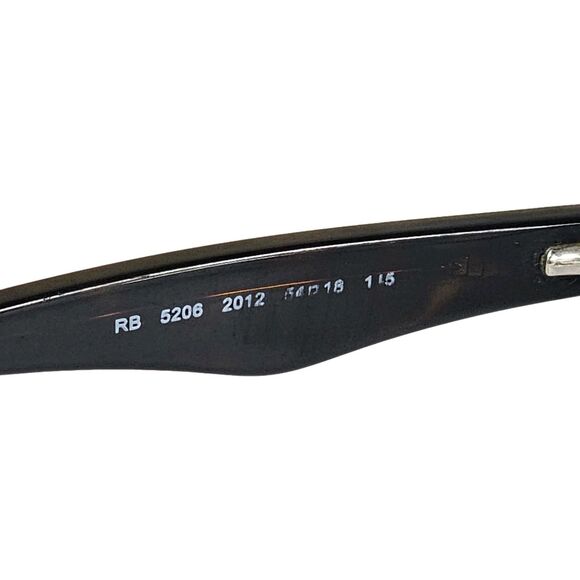 Ray Ban Womens Eyeglasses RB 5206 2012 54-18 145 BRN TORT FRAMES ONLY - Picture 11 of 15